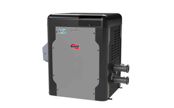 RUUD AVIA 399K BTU Natural Gas Pool & Spa Heater – Low NOx & WiFi Enabled (P-D404A-EN-C)