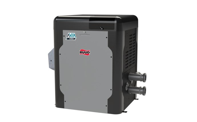 RUUD AVIA HD 264K BTU Propane Pool & Spa Heater – NiTek Heat Exchanger & WiFi Enabled