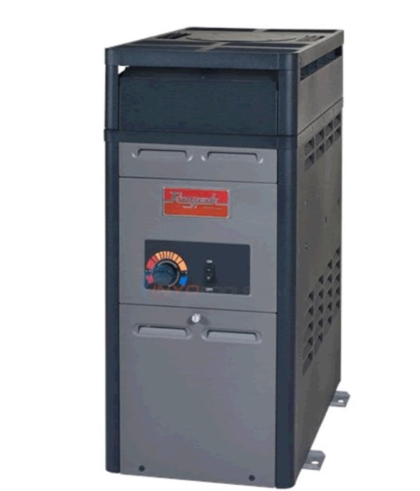 RUUD 105K BTU Natural Gas Pool Heater – Analog Ignition (0-5K Elevation)