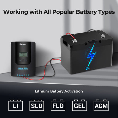 RENOGY 40A Solar Charge Controller with Core