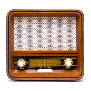 Fuse Rad-V1 Vintage Bluetooth Speaker with FM Radio