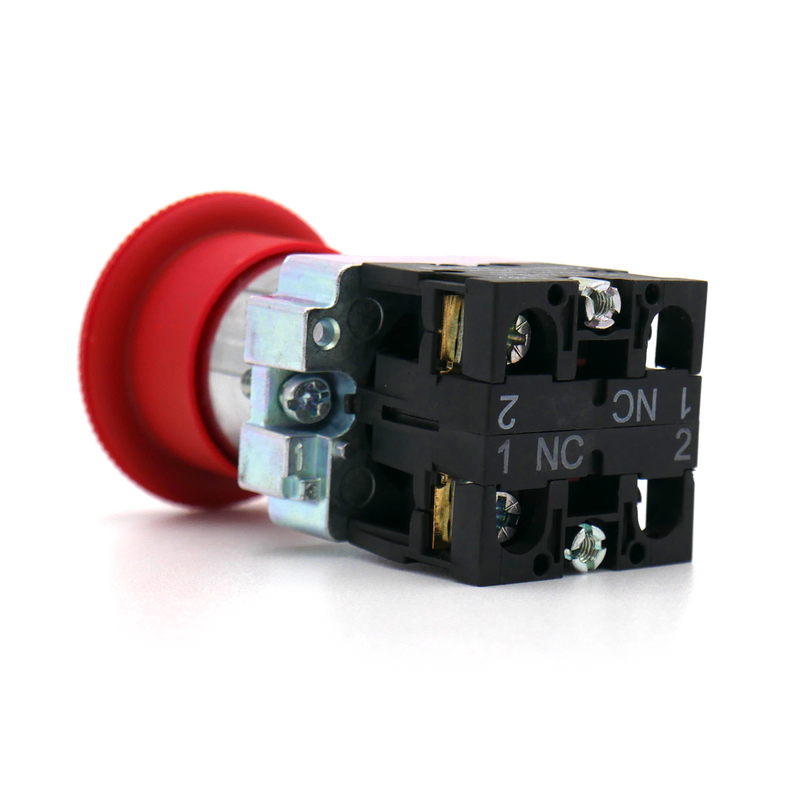 Red Shut Off Red Emergency Shut-off Switch