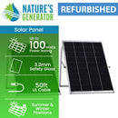 REFURBISHED - Nature's Generator Power Panel 2 Panel System