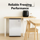 Whynter 2.1 Cu Ft Upright Freezer, Stainless | CUF-210SS