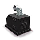 Ventilación interior eléctrica Rheem 240 V D-2: compatible con calentadores de piscina 336A-408