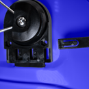 Safety Cap-Style Helmet Kit with Iron Mesh Face Shield and Earmuffs