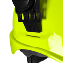 Safety Cap-Style Helmet Kit with Iron Mesh Face Shield and Earmuffs