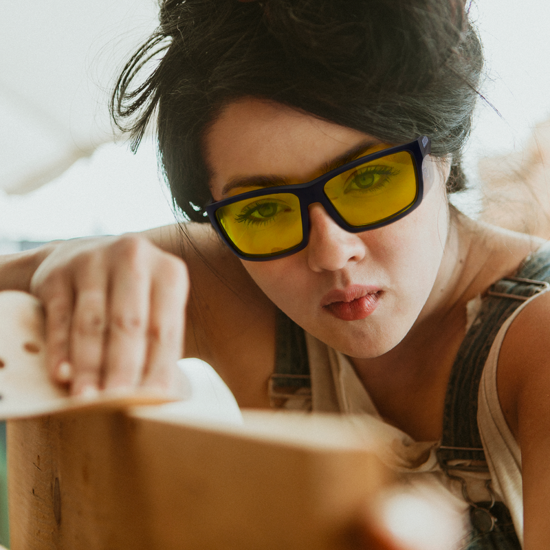 Safety Glasses with Side Shields for High Impact Protection