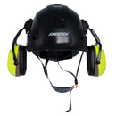 Safety Helmet System with Removable Earmuffs