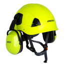 Safety Helmet System with Removable Earmuffs