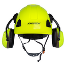 Safety Helmet System with Removable Earmuffs