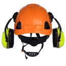 Safety Helmet System with Removable Earmuffs