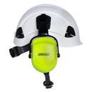 Safety Helmet System with Removable Earmuffs