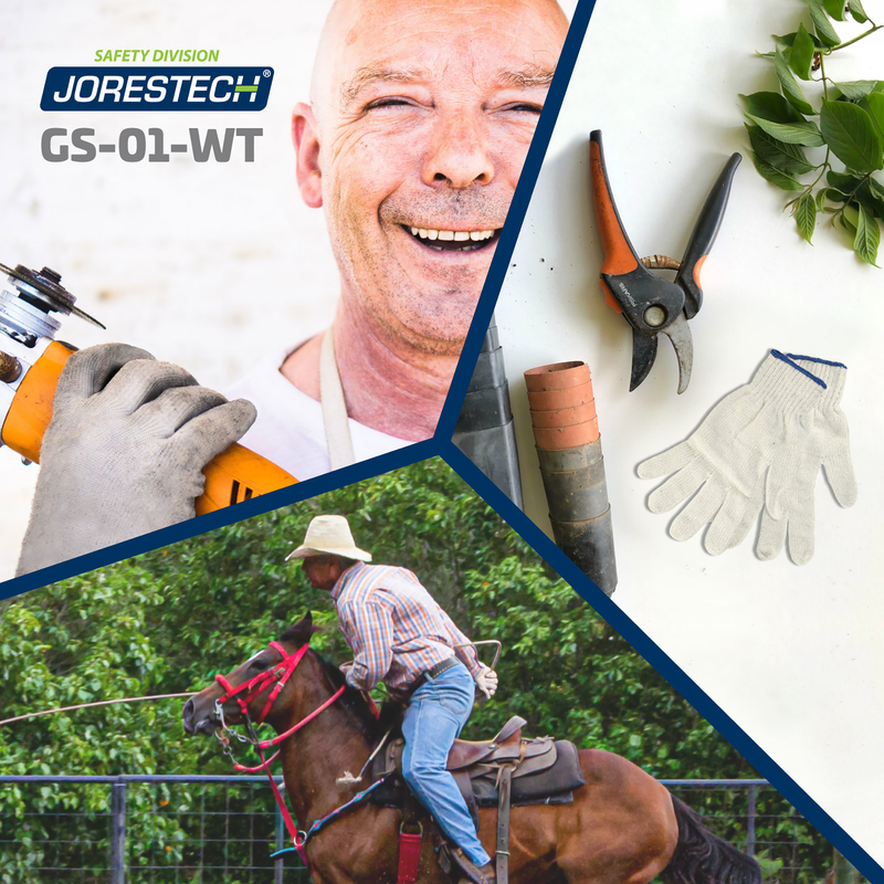 Safety Knitted Multi-Purpose Gloves - Pack of 12