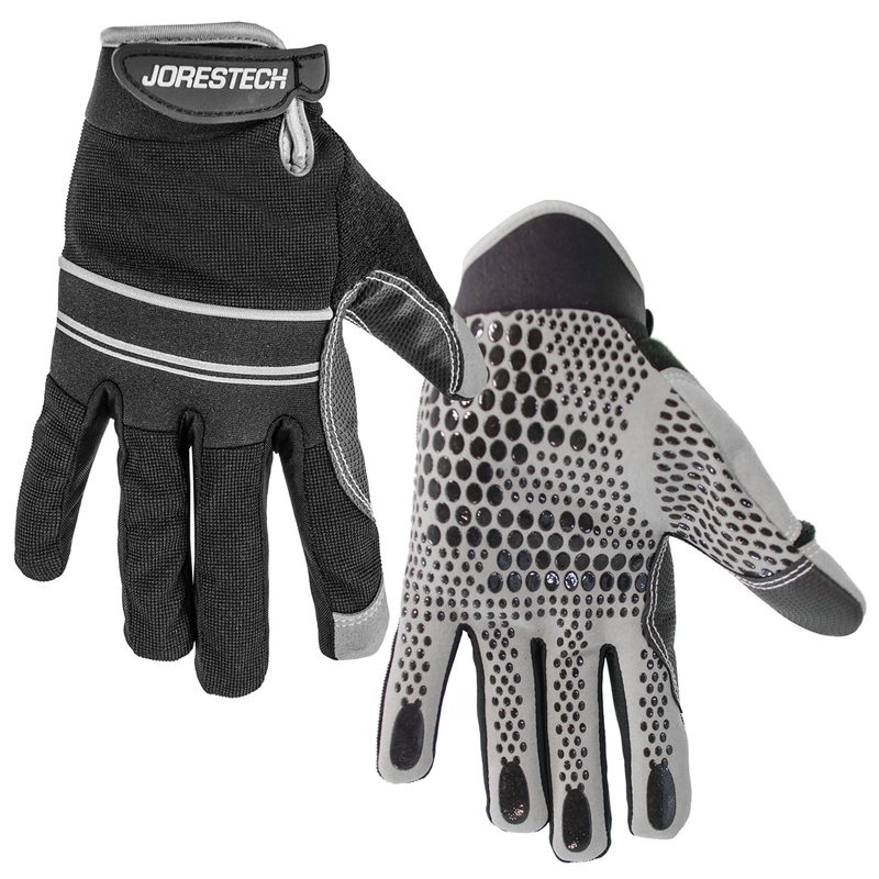 Safety Work Gloves with Anti-Slip Silicone Dotted Palms