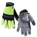 Safety Work Gloves with Anti-Slip Silicone Dotted Palms
