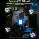 Cámaras de seguridad solares AOSU inalámbricas para exteriores (kit de 4 cámaras C8E-4H)