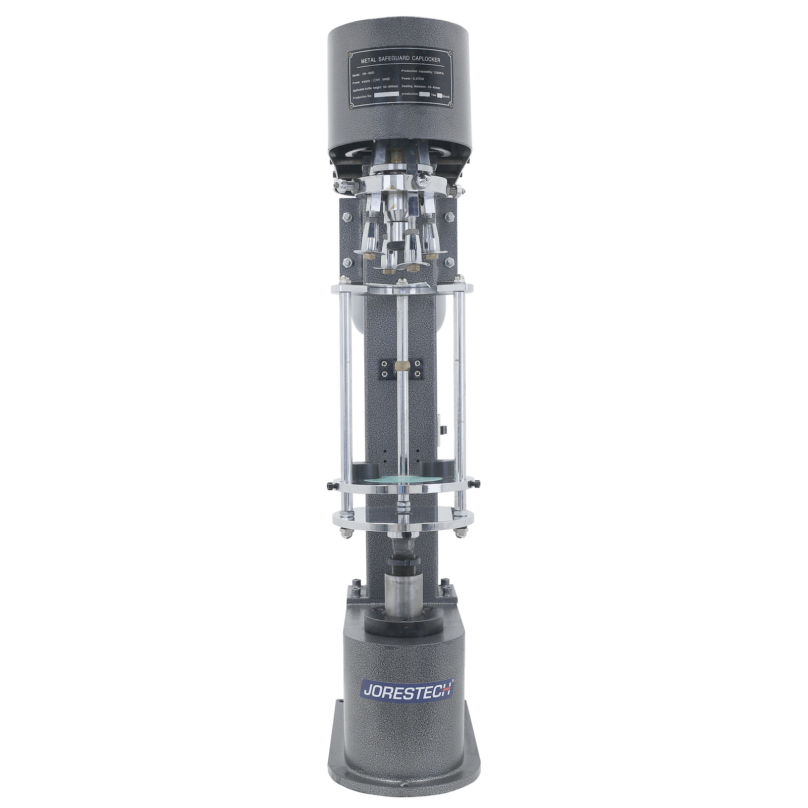 Semi-Automatic Bottle Capper for Metal Caps
