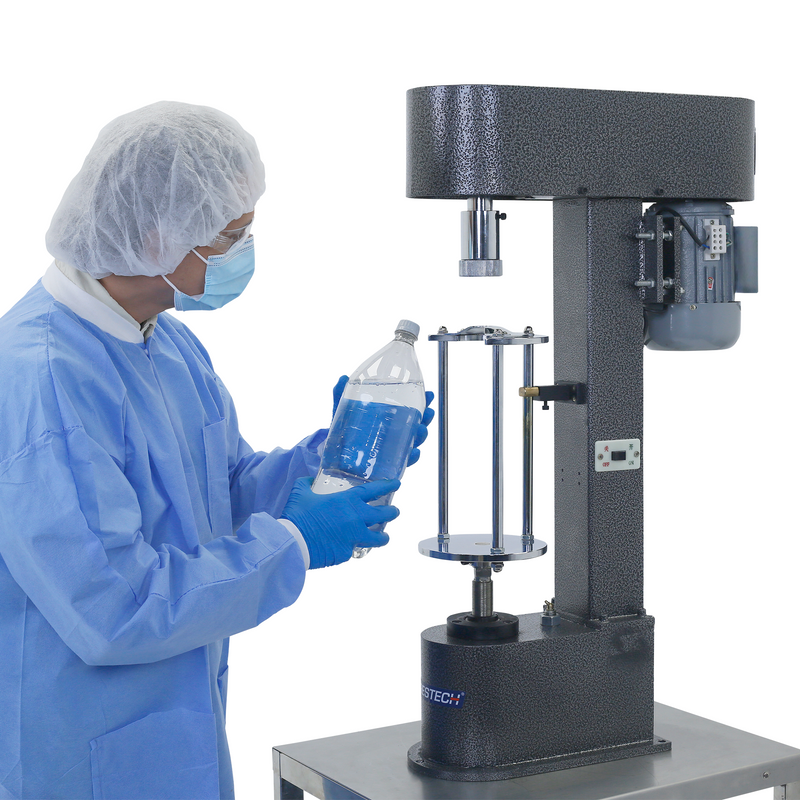 Semi-Automatic Bottle Capper for Plastic Caps