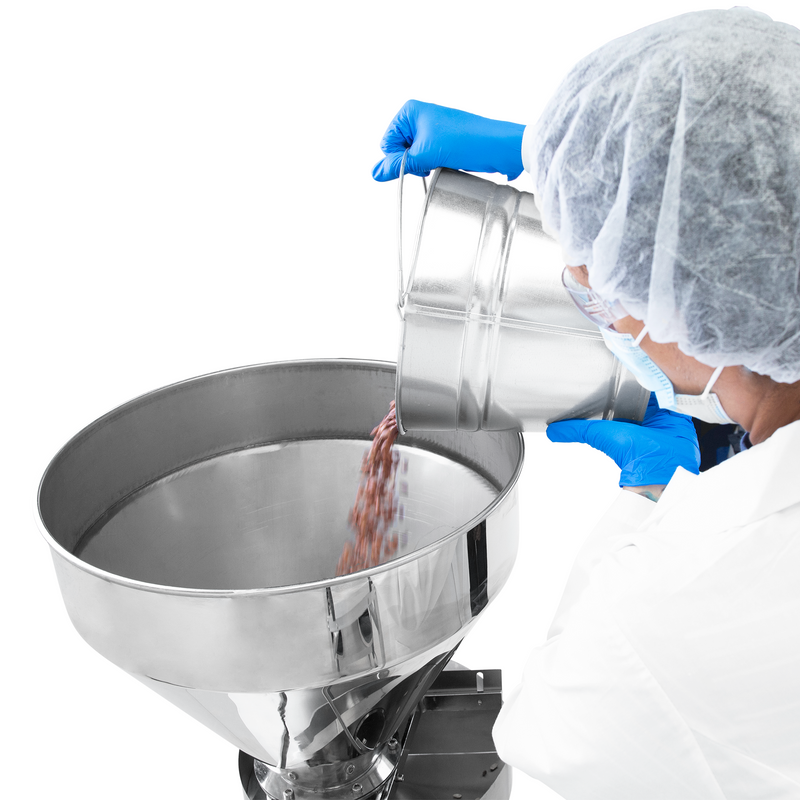 Semi-Automatic Volumetric Filler for Free-Flowing Products – 500 ml