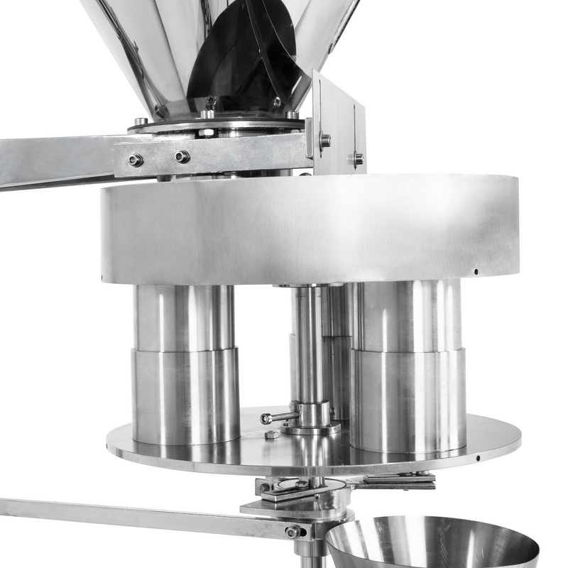 Semi-Automatic Volumetric Filler for Free-Flowing Products – 500 ml