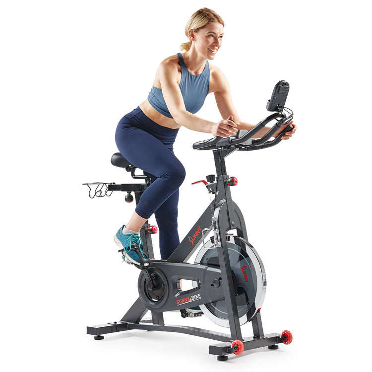 Bicicleta estática para interiores Smart Pro de Sunny Health &amp; Fitness - SF-B901SMART