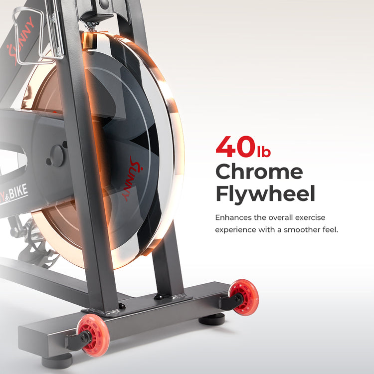 Bicicleta estática para interiores Smart Pro de Sunny Health &amp; Fitness - SF-B901SMART