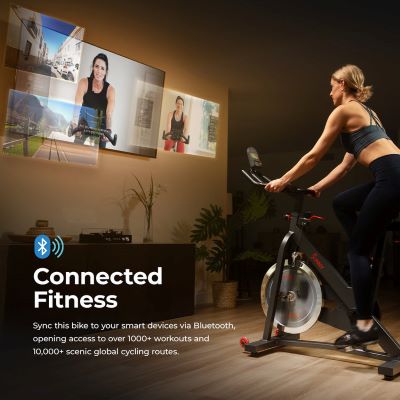 Bicicleta estática para interiores Smart Pro de Sunny Health &amp; Fitness - SF-B901SMART