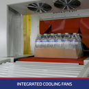 Shrink Wrapping Heat Tunnel with Cooling Fans 23" x 15"