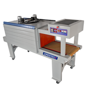 SHRINK WRAPPING HEAT TUNNEL W MESH CONVEYOR AND COOLING FANS 15X19 INCHES E TUN 5540 JORESTECH H1