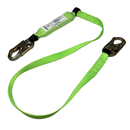 Single Leg External Shock-Absorbing Lanyard with Snap Hooks