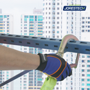 Single Leg Internal Shock-Absorbing Lanyard with Snap Hook and Scaffolding Hook