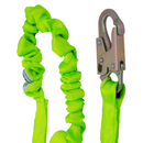 Single Leg Internal Shock-Absorbing Lanyard with Snap Hooks