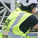 Single Leg External Shock-Absorbing Lanyard with Snap Hooks