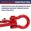 Single Scissor Pallet Puller Clamp – 4400 Lbs. (2000 Kg)