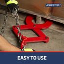 Single Scissor Pallet Puller Clamp – 4400 Lbs. (2000 Kg)