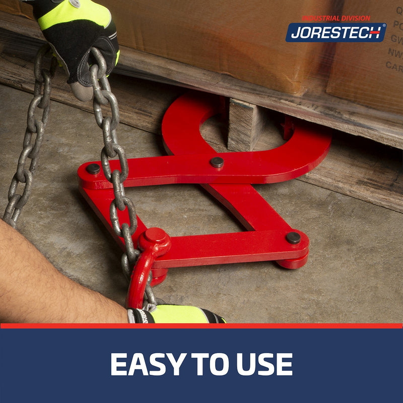 Single Scissor Pallet Puller Clamp – 4400 Lbs. (2000 Kg)