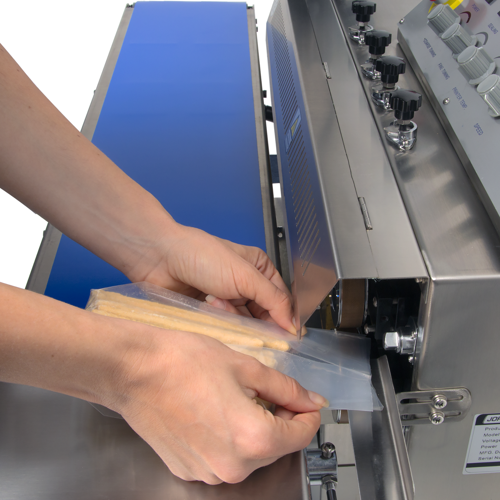 Stainless Steel Digital Horizontal Continuous Band Sealer 1000I with C