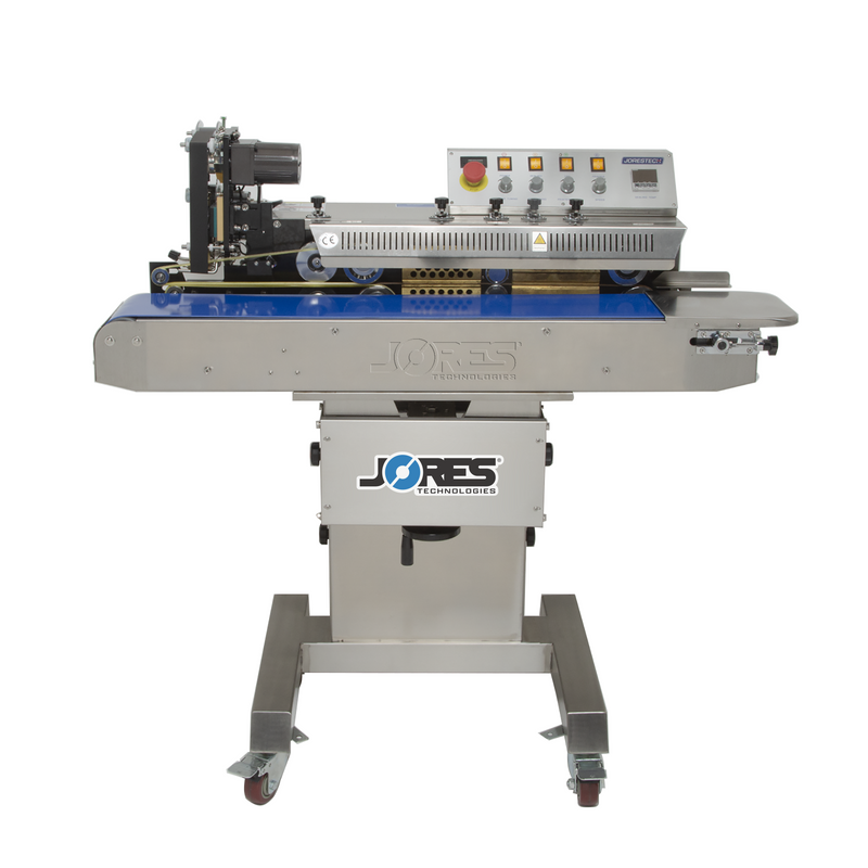 Stainless Steel Digital Horizontal Continuous Band Sealer 1000I with Coder