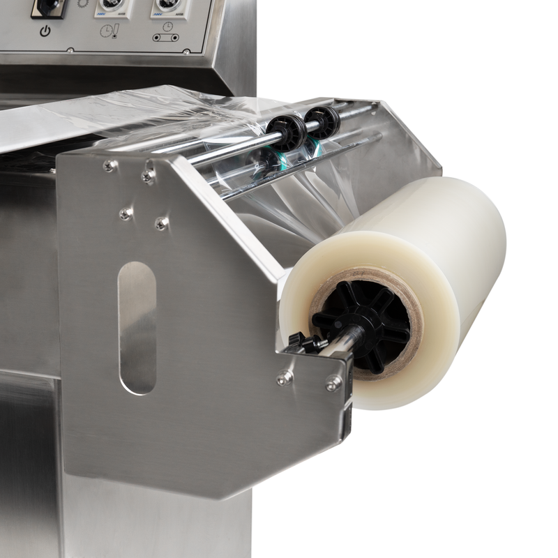 Stainless Steel L Bar Film Sealer with Conveyor – 19” x 17”