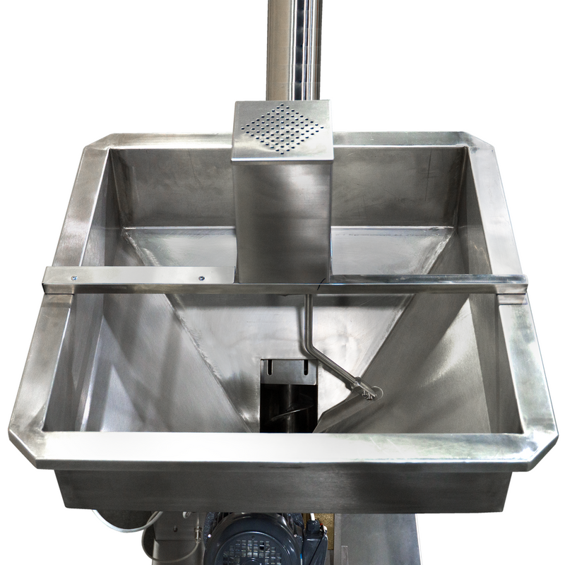 Stainless Steel Powder Screw Elevator with Agitator