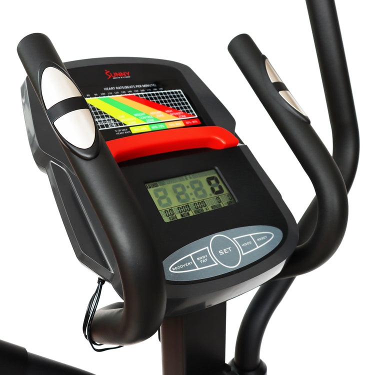 Máquina elíptica inteligente Sunny Health &amp; Fitness Power Stride – SF-E321005