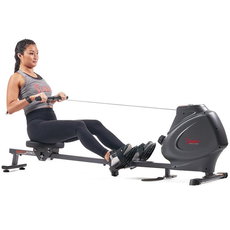 Sunny Health & Fitness Premium Magnetic Rowing Machine Smart Rower with Exclusive SunnyFit App Enhanced Bluetooth Connectivity - SF-RW5941SMART