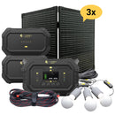 Safari+2 XPs - Portable Power Station Bundle (3,000W, 6,988Wh, LiFePO4)