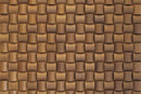 Sapele Straw Mesh-mounted Wood Mosaic Wall Tile - Livfloors Collection