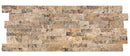 Scabos Ledger 3D Panel 6"x24" Natural Travertine Wall Tile - Full Truckload