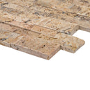 Scabos Ledger 3D Panel 6"x24" Natural Travertine Wall Tile - Full Truckload