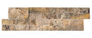 Scabos Ledger 3D Panel 6"x24" Natural Travertine Wall Tile - Full Truckload