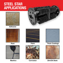 8” Gas Concrete Scarifier Planer Grinder with 5.5 HP Honda Engine Blade Bundle