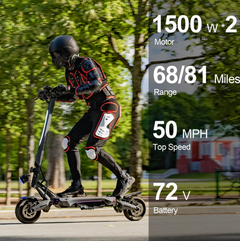 Patinete eléctrico Nanrobot N6 de 72 V